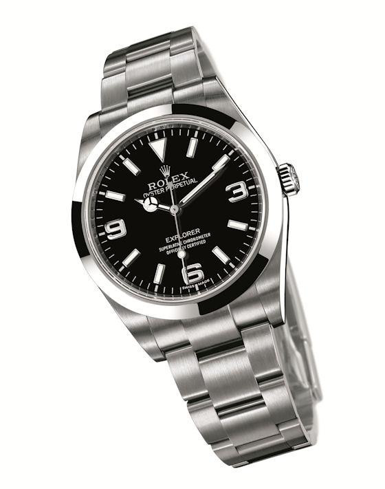 Rolex copy watches with black dials are classical.