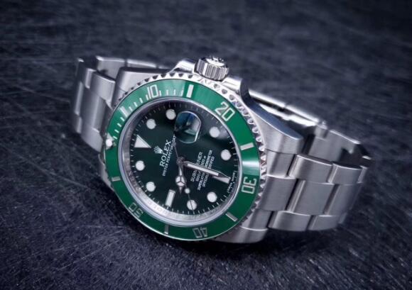 The green Submariner is very difficult to get.