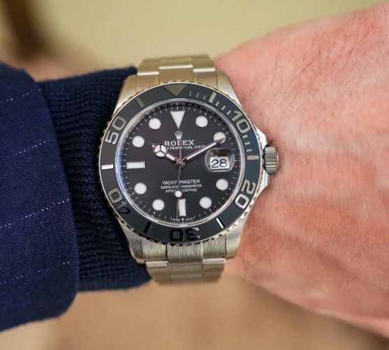 The Cheap AAA Fake Rolex Yacht-Master 42 RLX Titanium Watches UK, Very Rolex Yet Surprisingly Disturbing