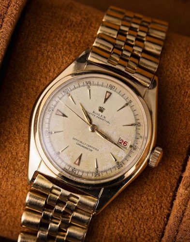 Time Machines: Exploring The Dawn Of The Datejust With The UK Luxury 1949 Rolex Oyster Perpetual ‘Ovettone’ Ref. 5030 Fake Watches