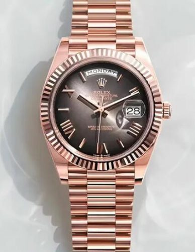 Rolex Teased New 2024 Best Quality Everose-Gold Fake Rolex Day-Date 40 Watches UK At The Oscars